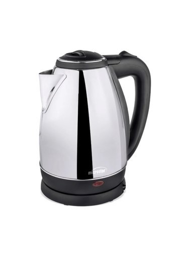 Microstar MSR-39200 Sulugöz Çelik 1.7 lt 1800 W Işıklı Klasik İnox Kettle