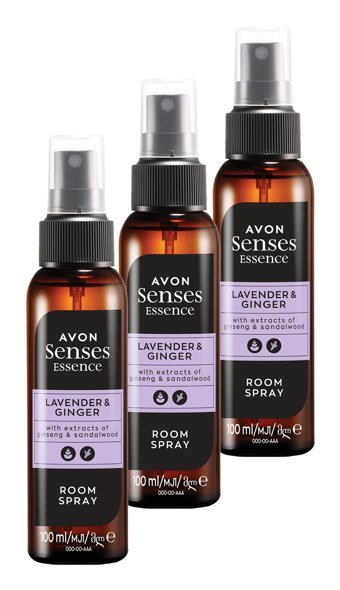 Avon Senses Essence Lavanta - Zencefil 3 x 100 ml