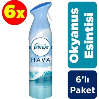 Febreze Okyanus Esintisi 6 x 300 ml