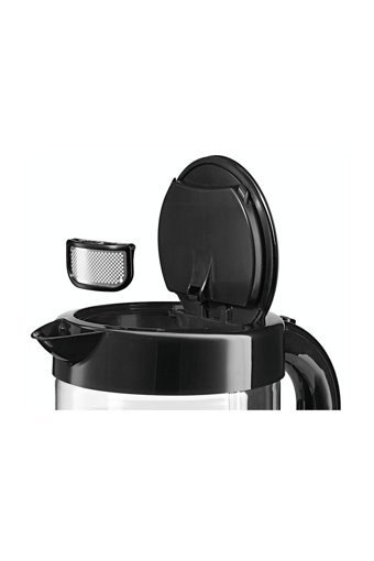 Bosch TWK70B03 Cam 1.7 lt 2400 W Işıklı Modern Siyah Kettle