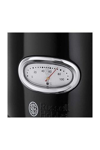 Russell Hobbs 21671-70 Paslanmaz Çelik 1.8 lt 2400 W Retro Siyah Kettle