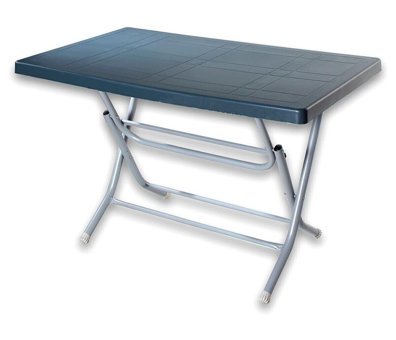 Almina 70x120 cm Katlanabilir Dikdörtgen Plastik Bahçe Masası