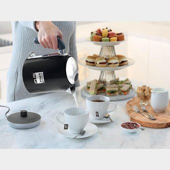 Kenwood ZJX740BK KMix Çelik 1.7 lt 2200 W Işıklı Modern Siyah Kettle