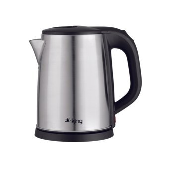 King Paslanmaz Çelik 1.7 lt 1800 W Klasik Gri Kettle