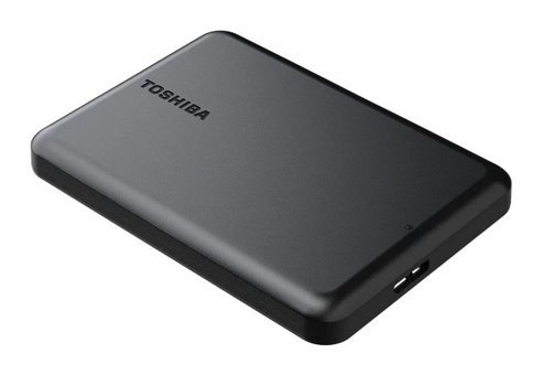 Toshiba Canvio Basics HDTB510EK3AA 1 TB 2.5 inç Usb 3.2 Harici Harddisk Siyah