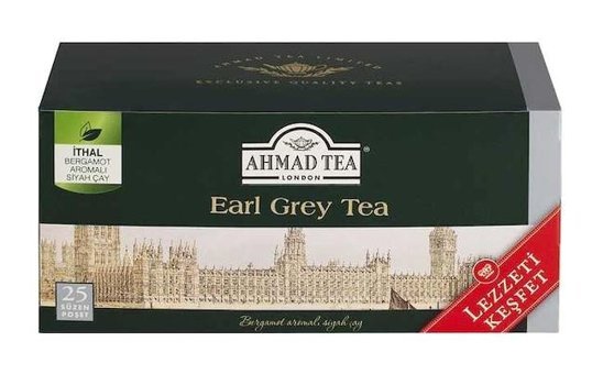 Ahmad Tea Earl Grey Bitki Çayı 25 adet