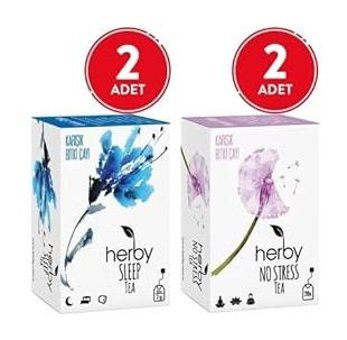 Herby Rahatlama Karışık Bitki Çayı 2 x 80 adet 2 gr