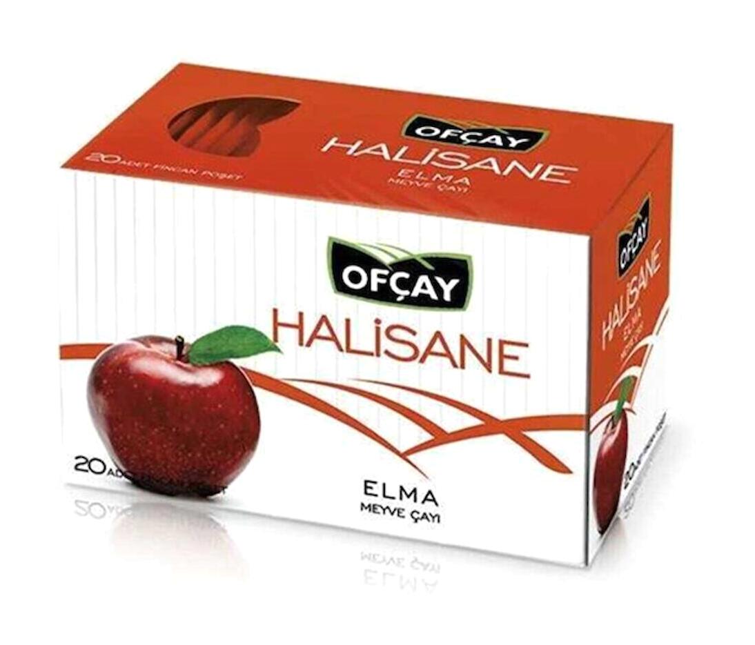 Ofçay Elma Aromalı Bitki Çayı 20 adet 2 gr