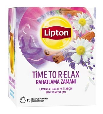 Lipton Lavanta - Papatya - Tarçın Bitki Çayı 15 adet