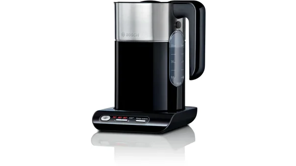 Bosch TWK8613P Çelik 1.7 lt 2400 W Işıklı Modern Siyah Kettle