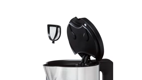 Bosch TWK8613P Çelik 1.7 lt 2400 W Işıklı Modern Siyah Kettle