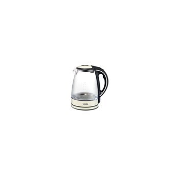Vestel V-Brunch 2000 Cam 1.7 lt 2200 W Işıklı Klasik Beyaz Kettle