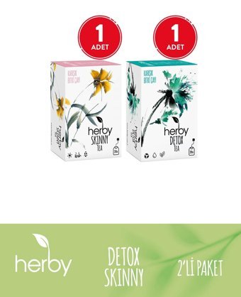 Herby Karışık Bitki Çayı 2 x 40 adet 2 gr