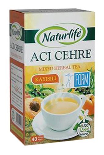 Naturlife Acı Çehre - Kayısı Bitki Çayı 20 adet