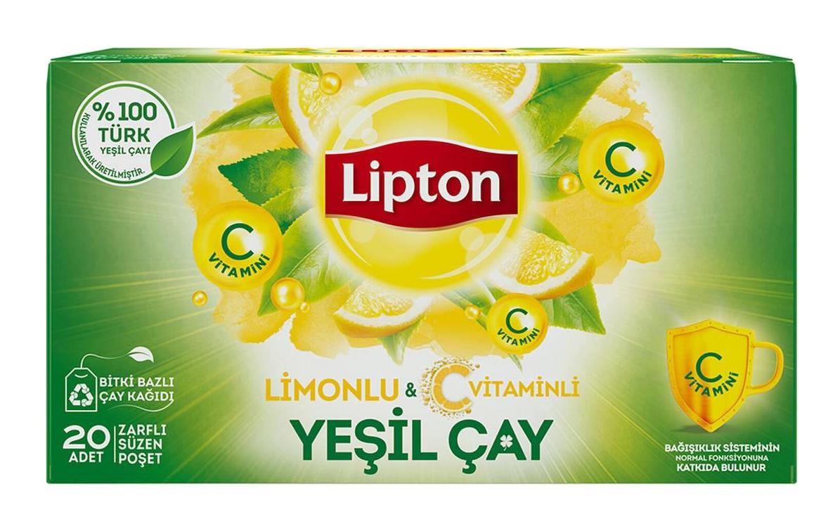Lipton Limon Bitki Çayı 20 adet