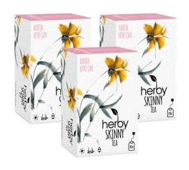 Herby Skinny Karışık Bitki Çayı 3 x 60 adet 2 gr