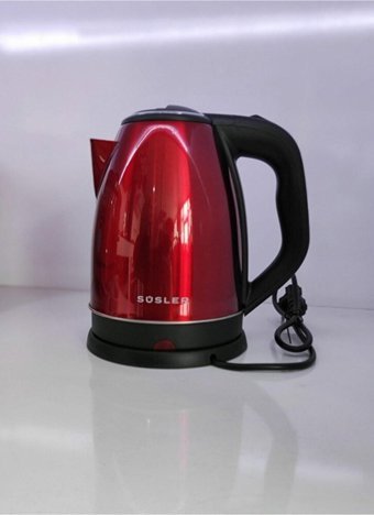 Süsler Ss-4110 Plastik 1.7 lt 2000 W Klasik Kırmızı Kettle
