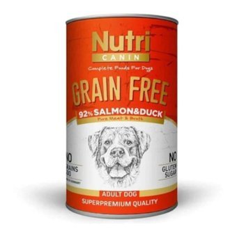 Nutri Canin Ördek-Somonlu Yetişkin Yaş Köpek Maması 400 gr
