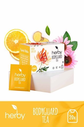 Herby Bodyguard Kan Portakalı Aromalı Bitki Çayı 20 adet 2 gr