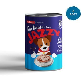Dardanel Jazzy Ton Balıklı Yetişkin Yaş Köpek Maması 400 gr 6'lı