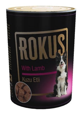 Rokus Kuzu Etli Yetişkin Yaş Köpek Maması 410 gr