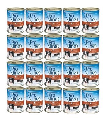 Pro Line Dana Etli Yaş Köpek Maması 415 gr 20'li