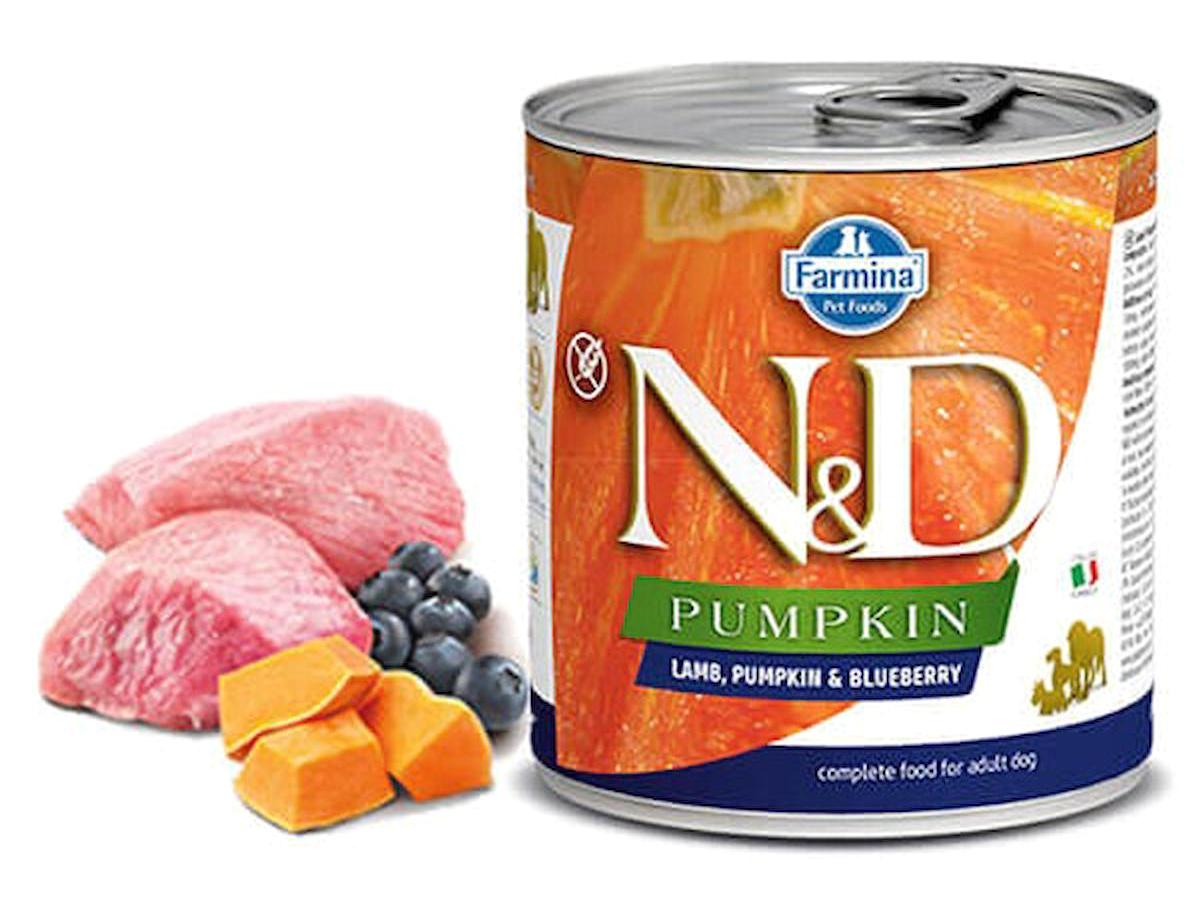N&D Kuzu Etli-Yaban Mersini Yetişkin Yaş Köpek Maması 285 gr 6'lı