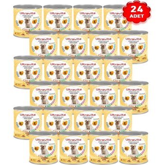 Ultravita Premium Yüksek Proteinli Yetişkin Yaş Köpek Maması 415 gr 24'lü
