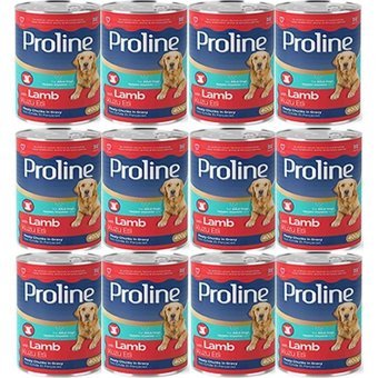 Pro Line Kuzu Etli Yetişkin Yaş Köpek Maması 400 gr