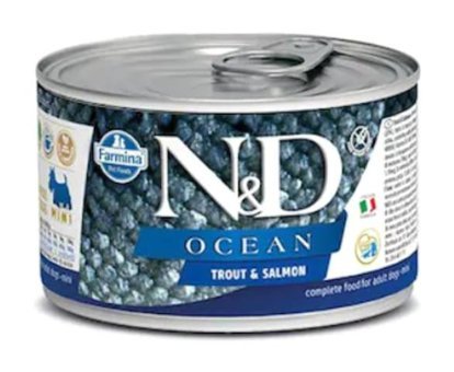 N&D Somonlu Yetişkin Yaş Köpek Maması 140 gr