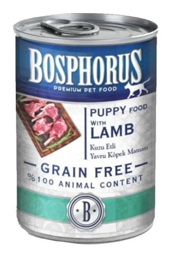 Bosphorus Kuzu Etli Yavru Yaş Köpek Maması 415 gr 24'lü