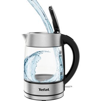 Tefal KI772D Cam 1.7 lt 2200 W Işıklı Klasik İnox Kettle