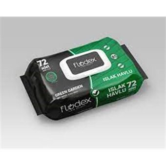 Flodex Green Garden 72 Yaprak Paket Islak Havlu