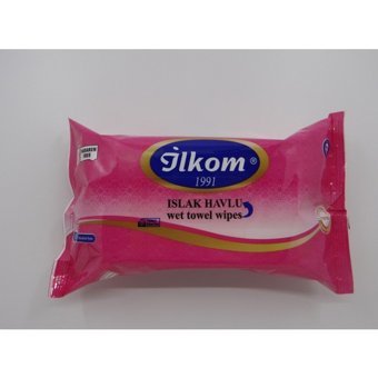 İlkom 72 Yaprak 24'lü Paket Islak Mendil