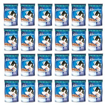 Felix Ton Balıklı Yetişkin Yaş Kedi Maması 24x85 gr