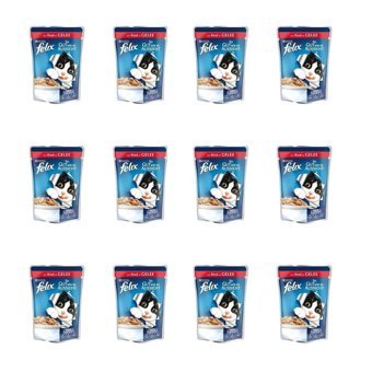 Felix Sığır Eti Yetişkin Yaş Kedi Maması 12x85 gr