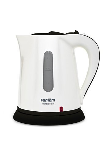 Fantom Fokurdak KT 2450 Plastik 1.8 lt 2000 W Işıklı Klasik Beyaz Kettle