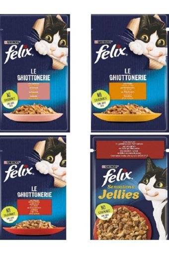Felix Karışık Yetişkin Yaş Kedi Maması 20x85 gr