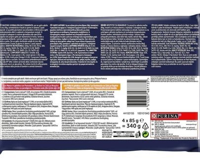 Felix Karışık Yetişkin Yaş Kedi Maması 4x85 gr