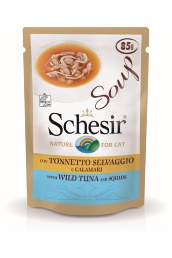 Schesir Ton Balıklı Yetişkin Yaş Kedi Maması 85 gr