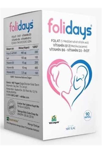 Nbt Folıdays 90 Kapsül