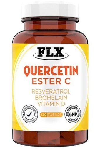 Flx Kuersetin Ester C Resveratrol Bromelain Vitamin D Magnezyum Aserola 120 Tablet