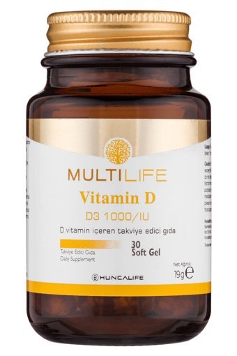 Huncalife Multilife D Vitamin 30 Kapsül