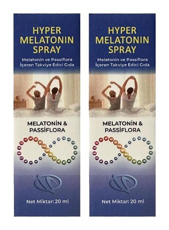 Hyper Melatonin Sprey 2x20 ml