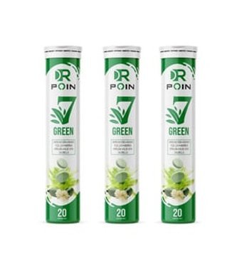 Dr Poin 7 Green Efervesan 3 Tablet