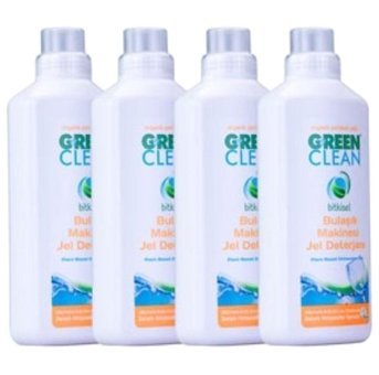 Green Clean Jel Bulaşık Makinesi Deterjanı 4x1000 ml