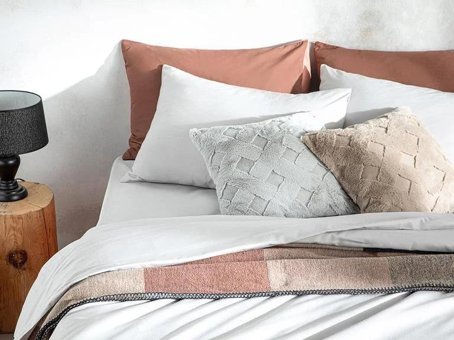 English Home Novella Premium Soft Cotton Tek Kişilik Nevresim Gri