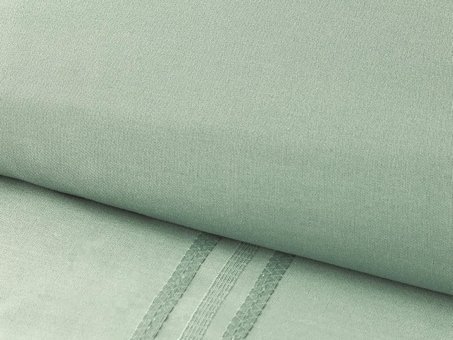English Home Fancy Premium Soft Cotton Tek Kişilik Nevresim Takımı Seledon
