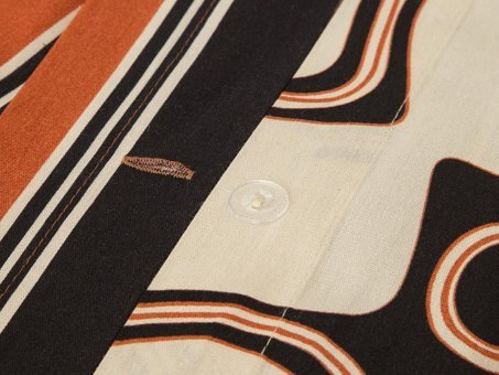 English Home Abstract Art Baskılı Soft Cotton Tek Kişilik Nevresim Seti Bej