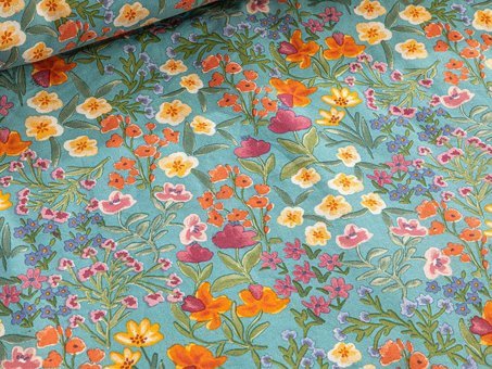 English Home Hidden Yard Kolay Ütülenir Tek Kişilik Nevresim Seledon